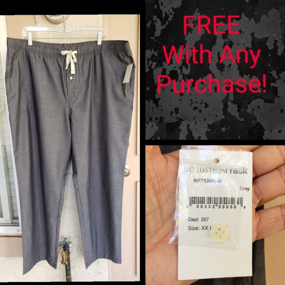 NEW men JOE FRESH Nordstrom Rack loung pants XXL